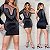 Vestido Curto Ombro Único Com Pedraria - Imagem 1