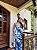 Vestido Longo De Alça Estampado - Imagem 6