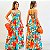 Vestido Longo Estampado - Imagem 1