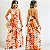 Vestido Longo Estampado - Imagem 1
