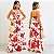 Vestido Longo Estampado - Imagem 1