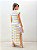 Vestido Midi De Manga Listrado - Imagem 3