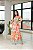 Vestido Longo De Alça Estampado Vazado - Imagem 2