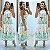 Vestido Midi Bordado Com Fenda - Imagem 1
