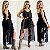 Bata Longa Boho De Chiffon - Imagem 1