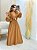 Vestido Longo De Manga Longa - Imagem 2
