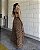 Vestido Longo Estampado De Onça - Imagem 3