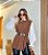 Conjunto Camisa + Colete De Tricot C/ Cinto - Imagem 8