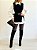 Conjunto Camisa + Colete De Tricot C/ Cinto - Imagem 1