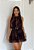 Vestido Curto Estampado - Imagem 1