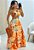 Vestido Longo Estampado - Imagem 1