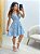 Vestido Curto Estampado De Alça - Imagem 5
