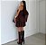 Vestido Curto Ombro Único Boho - Imagem 10