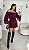 Vestido Curto Ciganinha Manga Longa - Imagem 3