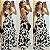 Vestido Longo De Alça Estampado - Imagem 1