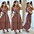 Vestido Longo De Manga - Imagem 1