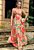 Vestido longo estampado - Imagem 1