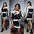 Conjunto de Saia & Jaqueta Couro Eco - Imagem 1