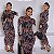 Vestido Longo 3 Peças Estampado - Imagem 1