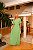 Vestido Longo Manga Curta - Imagem 2