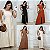 Vestido Longo De Alça C/ Babado - Imagem 1