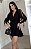 Vestido Curto Decote V Manga Longa - Imagem 5