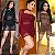 Vestido Curto Ombro Único Tule - Imagem 1