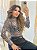 Body Manga Longa Estampado - Imagem 1