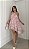 Vestido Curto Estampado Ombro Único - Imagem 2