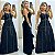Vestido Longo De Alça C/ Zíper - Imagem 1