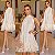 Vestido Curto De Gola - Imagem 1