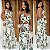 Vestido Longo Estampado - Imagem 1