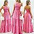 Vestido Longo Xadrez - Imagem 1