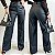 Calça Pantalona Couro Eco - Imagem 1