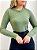 Blusa Manga Longa Decote V - Imagem 6