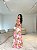 Vestido Longo Estampado Vazado - Imagem 2