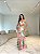 Vestido Longo Vazado Estampado - Imagem 3