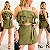 Conjunto De Cropped & Shorts Saia - Imagem 1