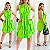 Vestido Curto De Babado - Imagem 1