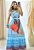 Vestido Longo Estampado - Imagem 1