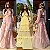 Vestido Longo De Manga Longa - Imagem 1