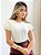 Blusa Manga Curta De Babado - Imagem 8