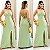 Vestido Longo De Alça C/ Fenda - Imagem 1
