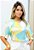 Blusa Manga Curta Estampada - Imagem 1