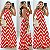 Vestido Longo ZigZag - Imagem 1