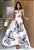 Vestido Longo Estampado - Imagem 1