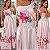 Vestido Longo Estampado - Imagem 1