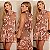 Vestido Curto Estampado - Imagem 1