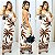 Vestido Longo Tomara Que Caia Estampado - Imagem 1