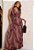 Vestido Longo Estampado - Imagem 1
